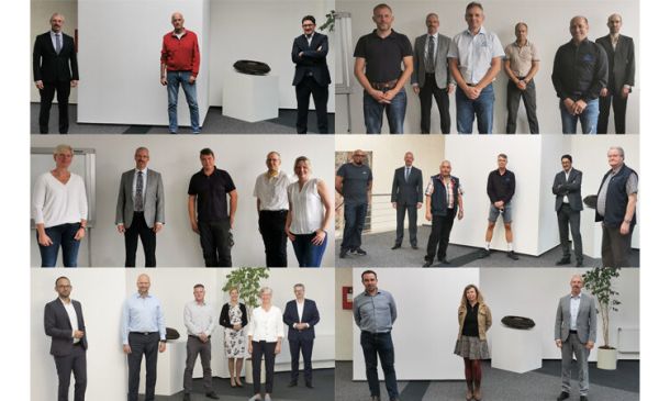 KLINGELNBERG honours 21 employees for long-term service