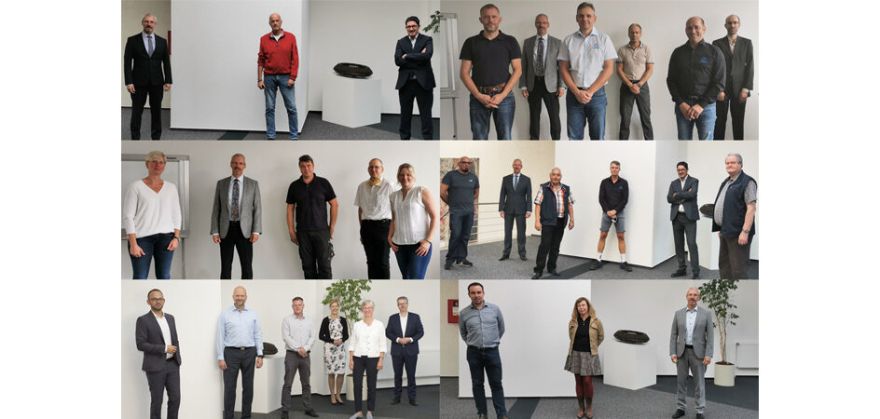 KLINGELNBERG honours 21 employees for long-term service