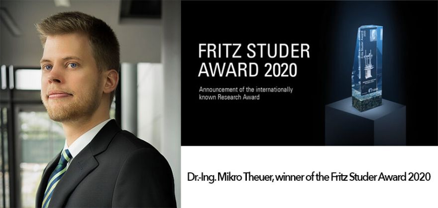 Innovative Grinding Technologies – Fritz Studer Award 2020